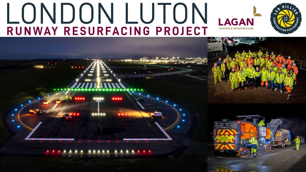 Luton Airport Runway Project Video © Leo Hillier