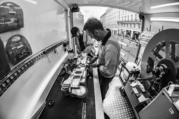 A selection of projects from ULC, specialists in Robotic Gas Main Inspection and Repair. ULC Robot Clean © Leo Hillier