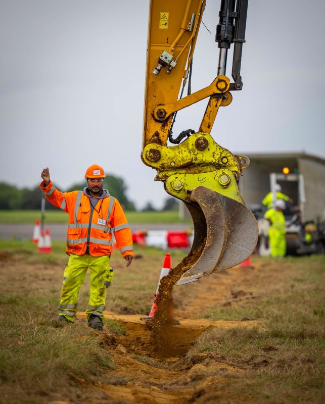 Trench Filling © Leo Hillier