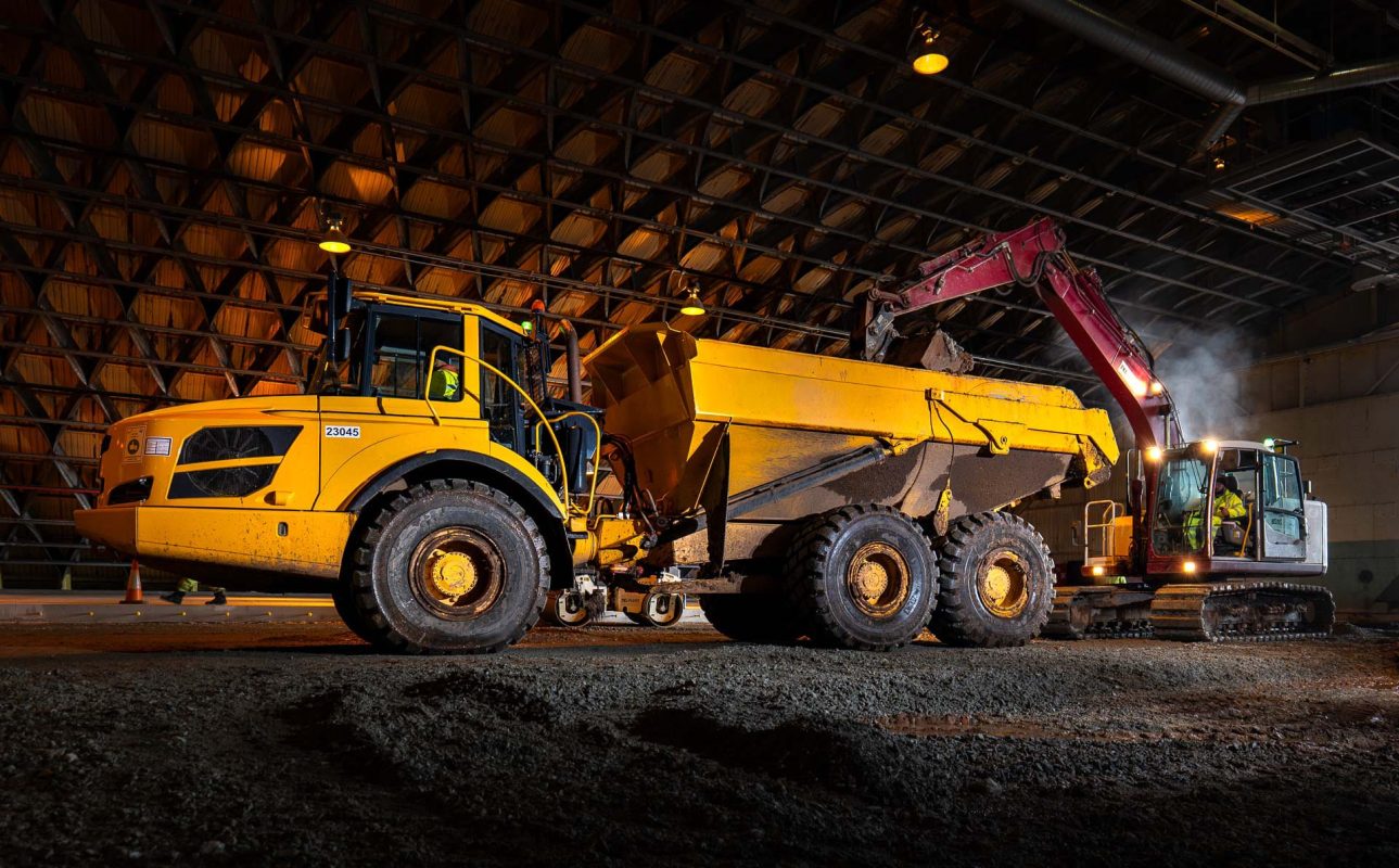 Construction Vehicles © Leo Hillier