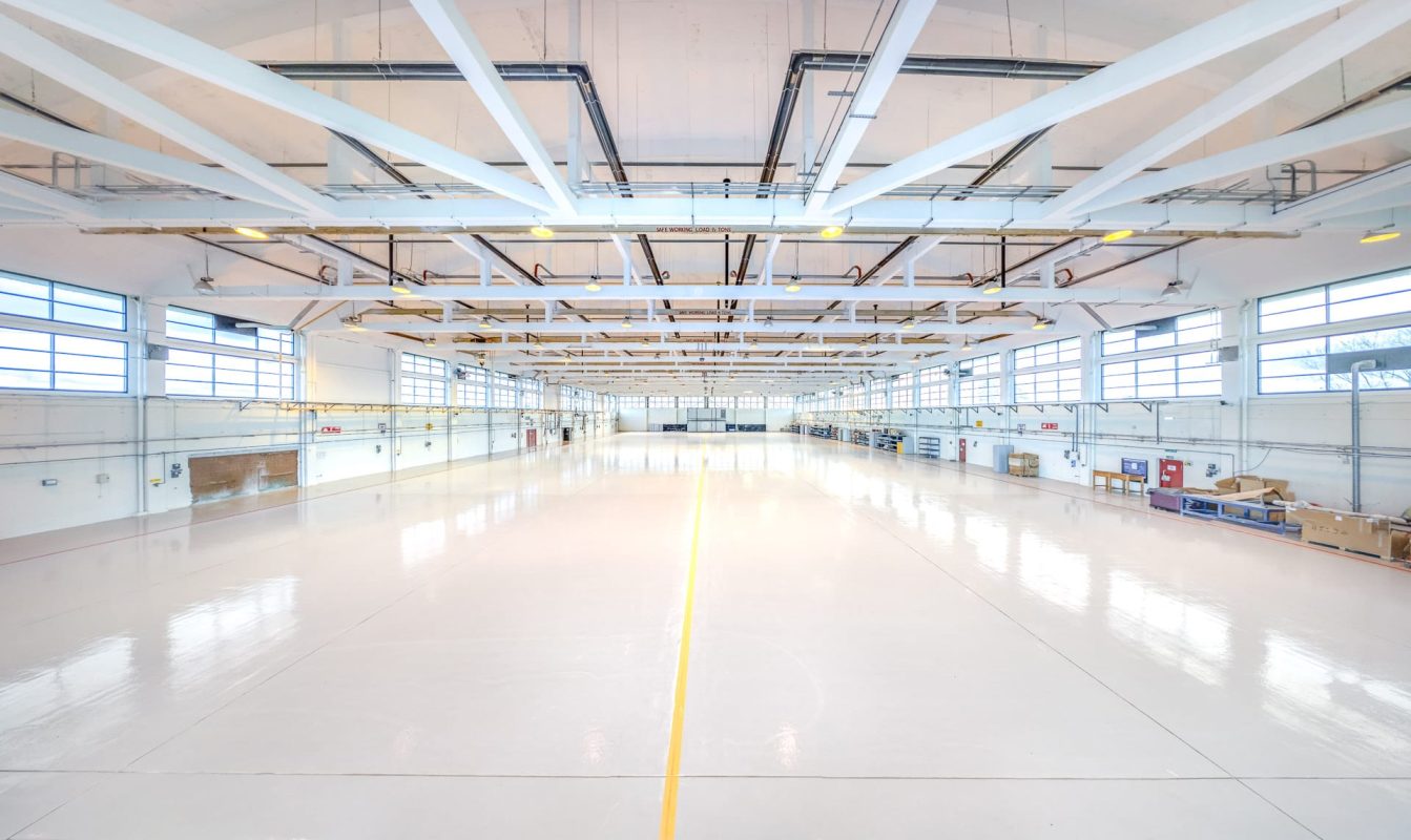 Hangar Refurbishment © Leo Hillier