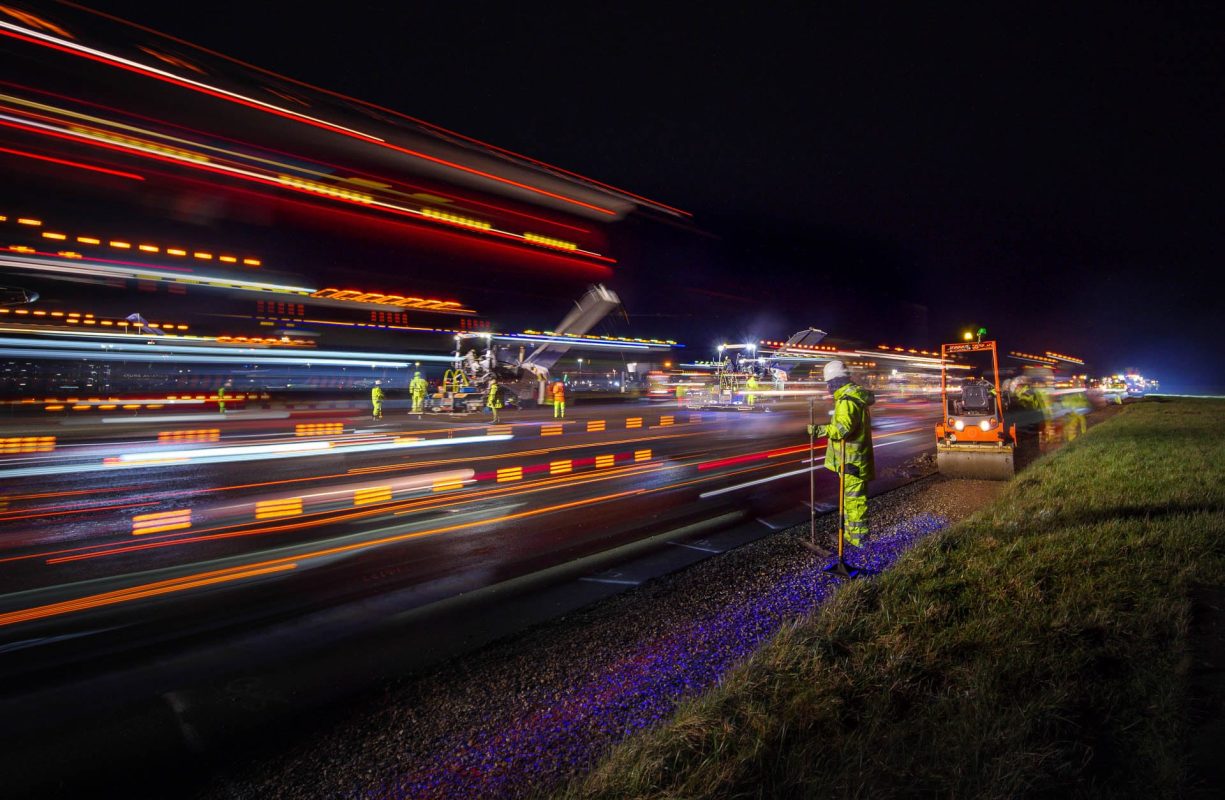 Runway Resurfacing © Leo Hillier
